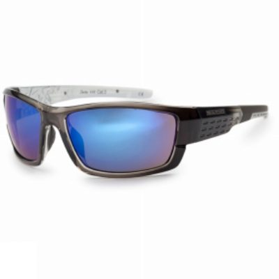 Bloc Delta Sunglasses Crystal Black/Blue